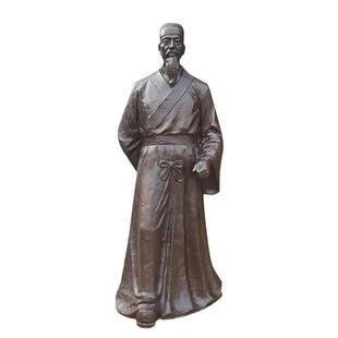 铸铜雕塑抽象古代名人户外园林校园民俗文化景观现代人物雕塑