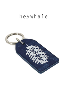 原创植鞣牛皮福牌真皮手工钥匙小挂件平安好运车挂民宿钥匙扣定制