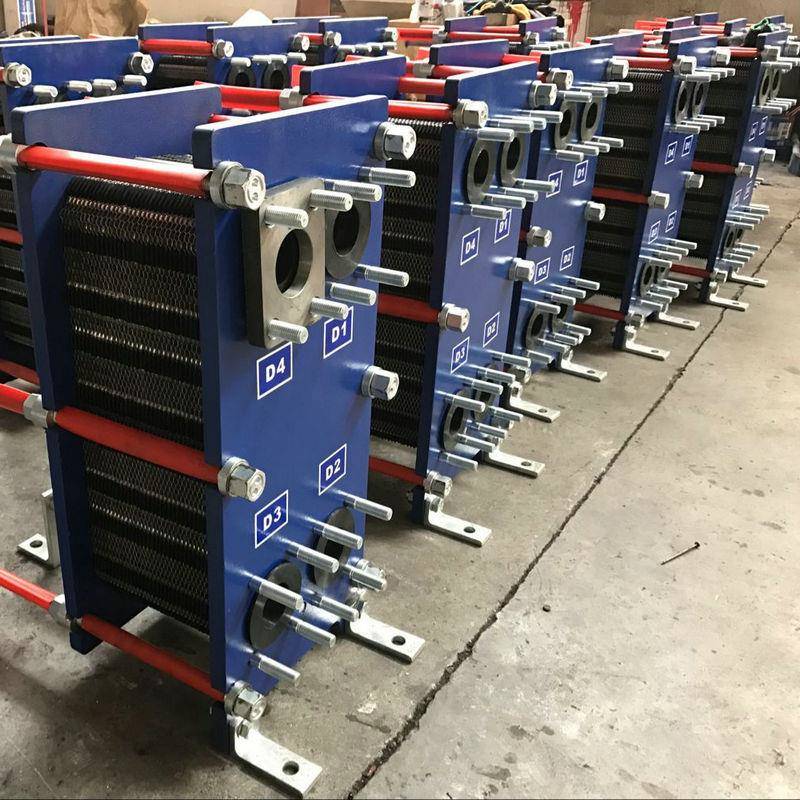 按来样生产可拆式板式换热器不锈钢板片胶垫品质保证