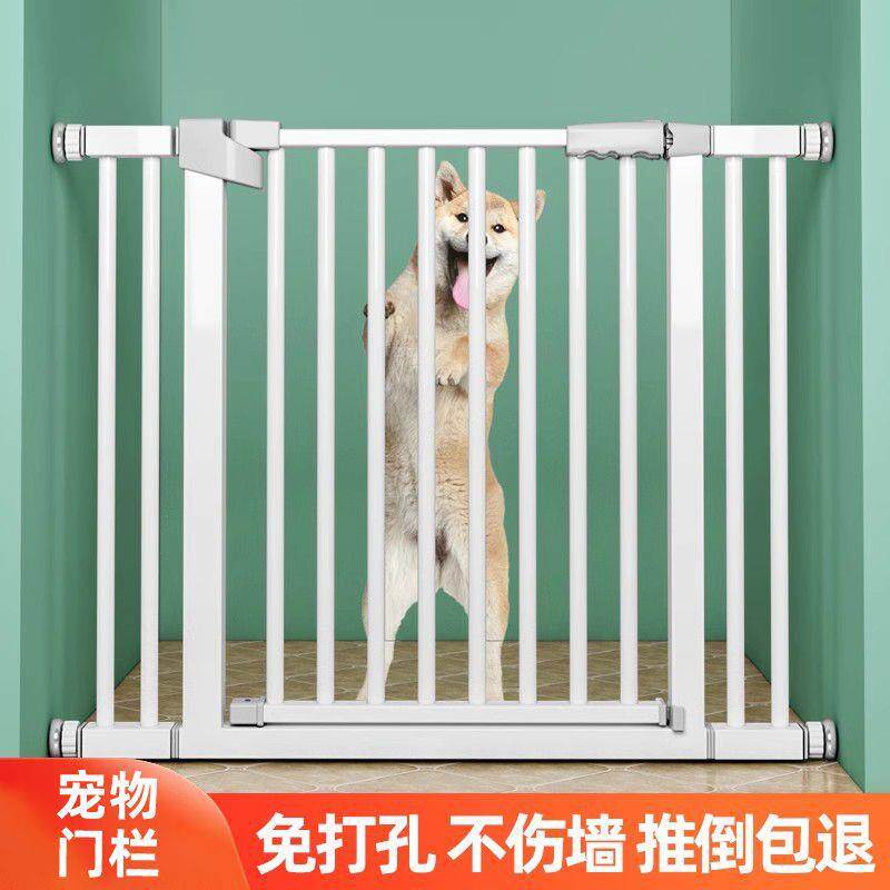 宠物狗狗门栏狗围栏门栏室内门卧室挡宠物狗狗门栏加高隔离门