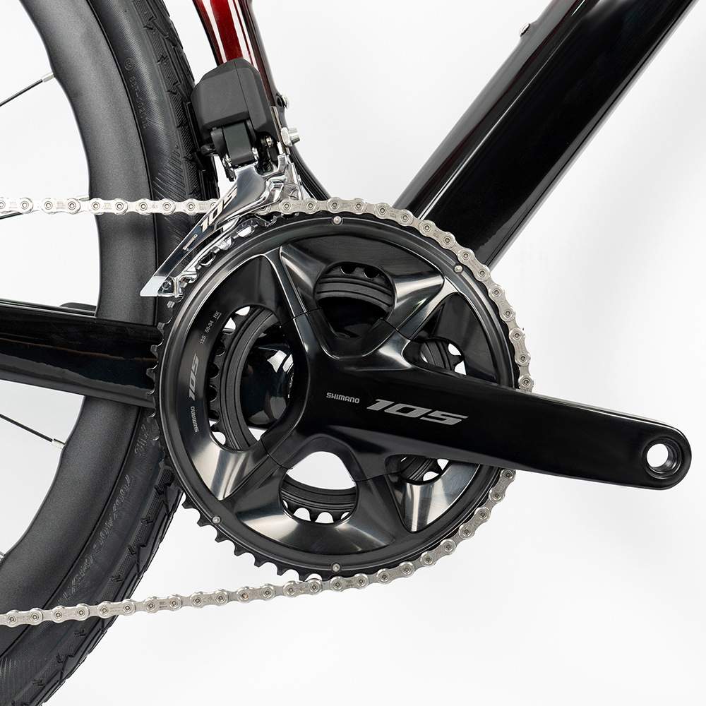 骓特龙卷风105大套电变24速碳纤维公路自行车内走线破风竞速赛车