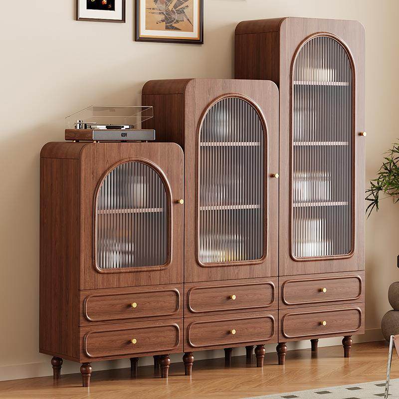 复古中古玻璃餐边柜酒柜展示书柜置物靠墙沙发客厅立柜电视柜窄柜,鲜花速递/花卉仿真/绿植园艺,割草机/草坪机,淘宝优惠券,粉丝福利购,淘宝优惠卷