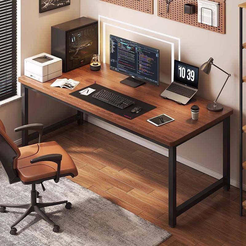 家用现代简约电脑桌会议室台式简易书桌租房书桌办公桌工作台桌子