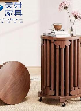 叠叠圆凳实木多功能板凳凳子组合茶几客厅家用叠放现代小凳子