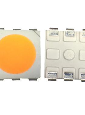 led5050金黄色贴片灯珠高亮三芯0.2W封装5050灯珠5050规格书