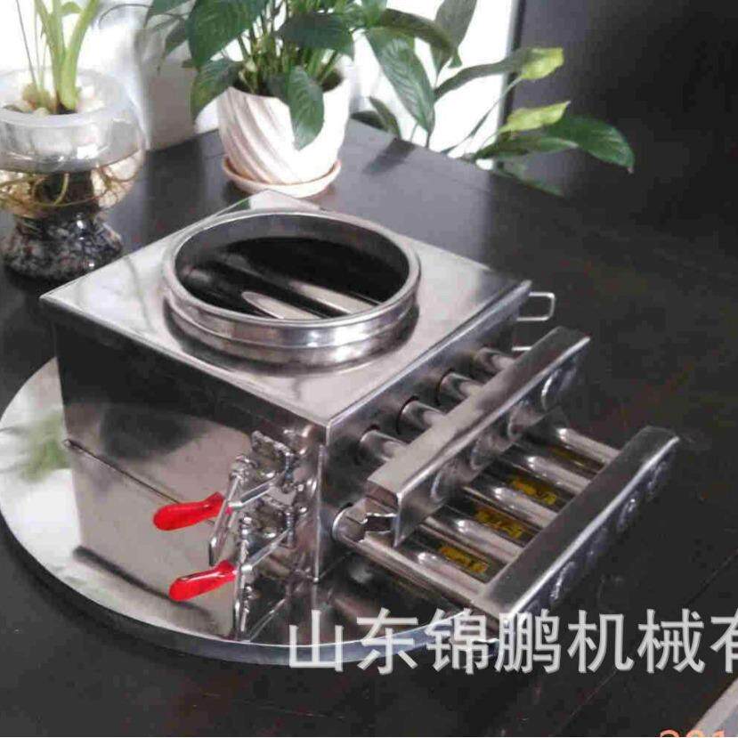 抽屉式管道除铁器简易清理永磁高品质多层强磁除铁器干粉磁棒