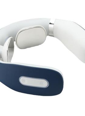 潮电便携式MINI颈部按摩器按摩仪护颈理疗充电式静音