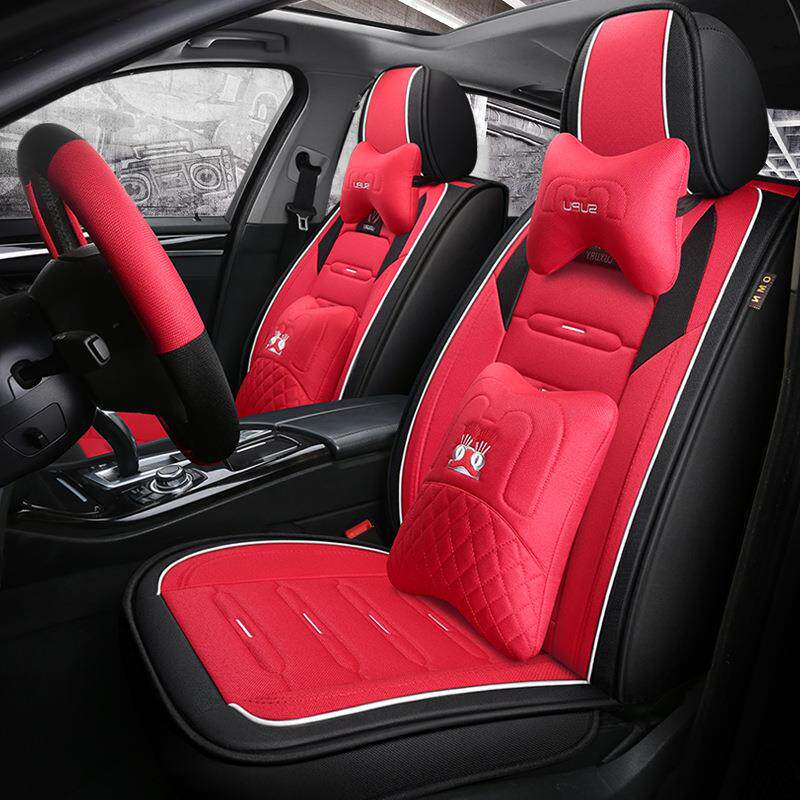 欧玛奴22新款亚麻全包四季通用汽车坐垫