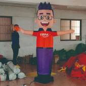 红色跳舞人气模开业庆典广告促销 混批充气空中舞者