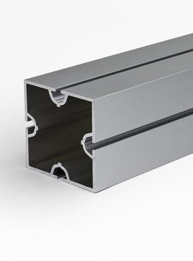 60四槽方柱会展中心特装展位立柱80、100、40卡布铝合金方柱工厂