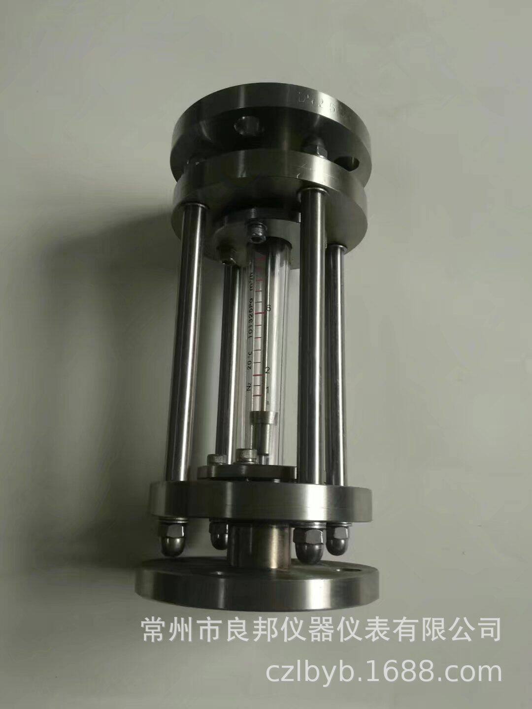 FA100-15拉杆式玻璃转子流量计 活动法兰 长短可调整全不锈钢材质