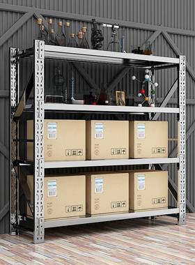 304不锈钢仓储货架重型实验室货架地下室冷库仓库工厂重型储物架