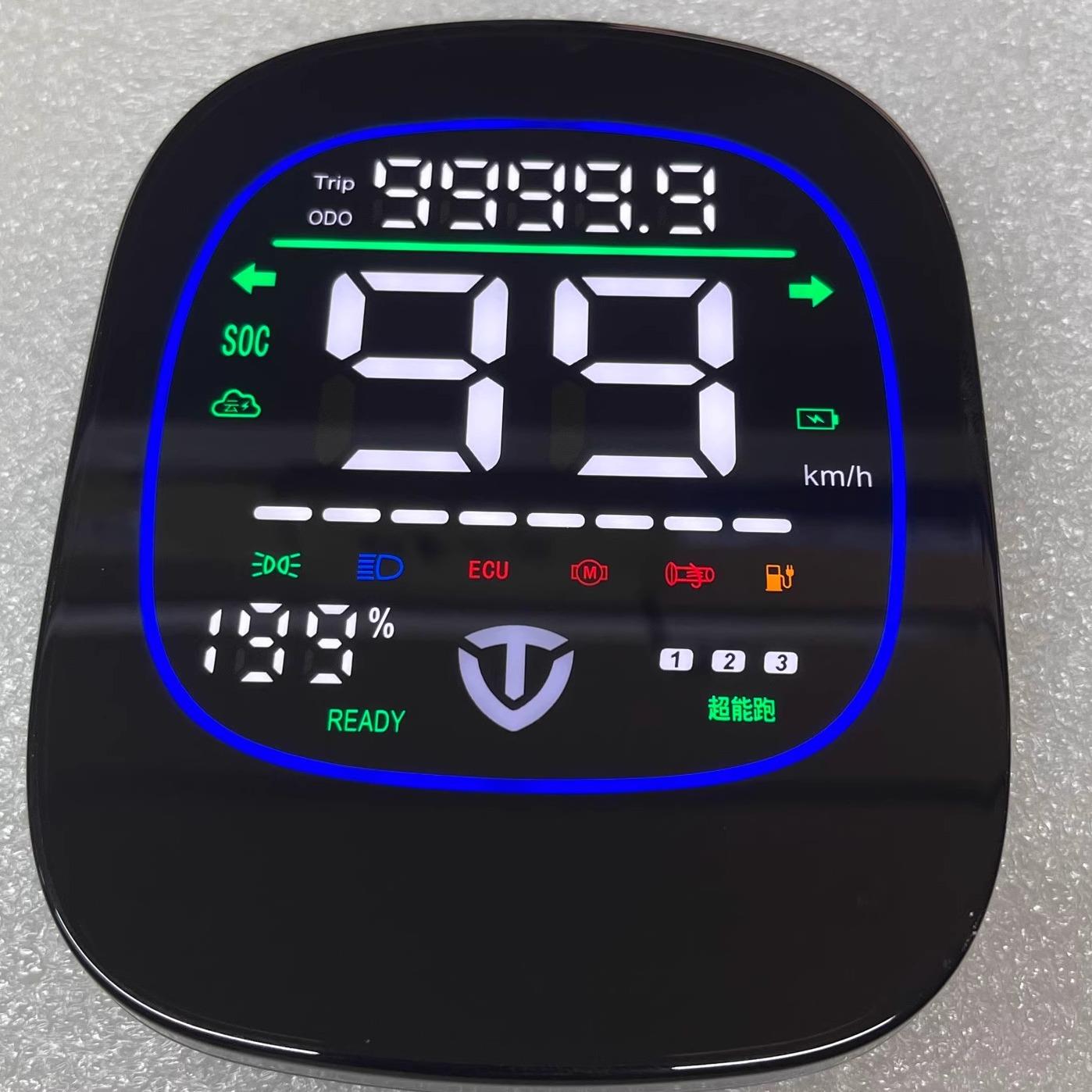 台铃电动车标兵E9线路仪表带闪光器无需改线48ⅴ60ⅴ72百分比