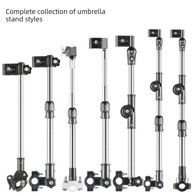 电动车雨伞固定支架电车用伞撑方便太阳伞便携式轮椅创意配件新款