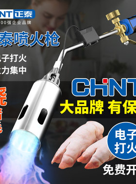 正泰喷火枪家用液化气煤气罐明火喷火枪烧肉烧毛专用喷火枪