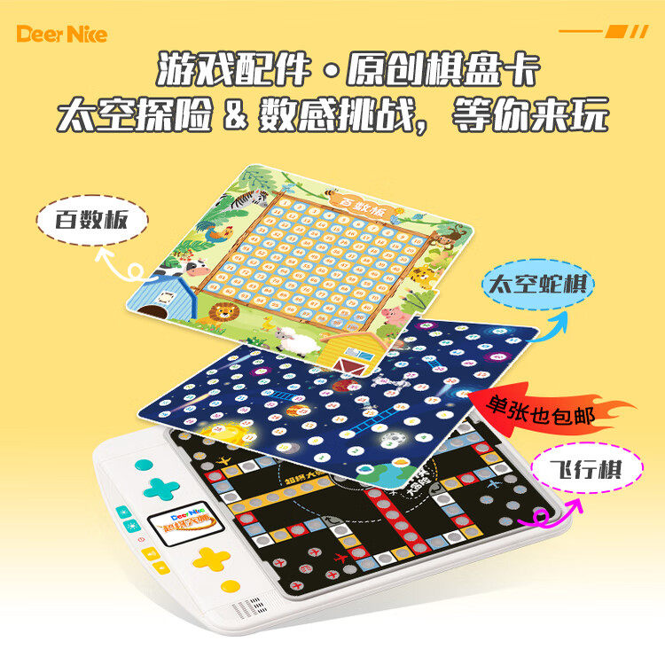 超棋大师 原装正版棋盘卡  太空蛇棋 百数板环球飞行棋游戏棋配件