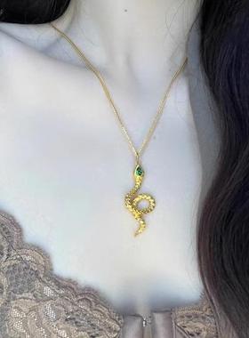 法老的宠妃灵蛇项链女气质冷淡风项链个性百搭项链小众高级饰品