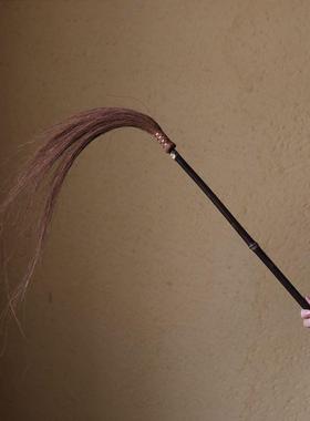 紫竹加长款鬃毛佛尘 手工编织工艺品 鬃毛制品 厂家直销