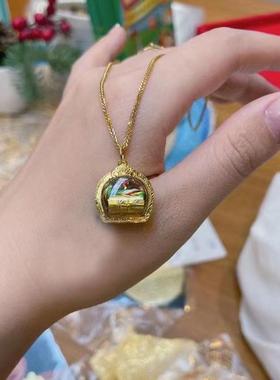 泰国佛牌寓意好管银色吊坠苏拉萨福管手链项链复古男女饰品