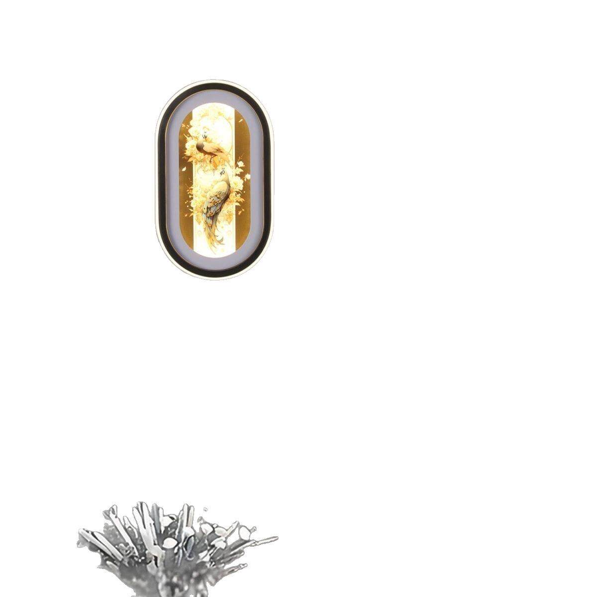 新款壁灯床头卧室客厅现代中式壁画楼梯轻奢装饰背景墙走廊过道1