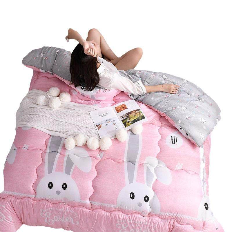 三斤春秋被冬被加厚保暖被芯学生宿舍单人厚被子四季通用化纤被,床上用品,化纤被,淘宝优惠券,粉丝福利购,淘宝优惠卷