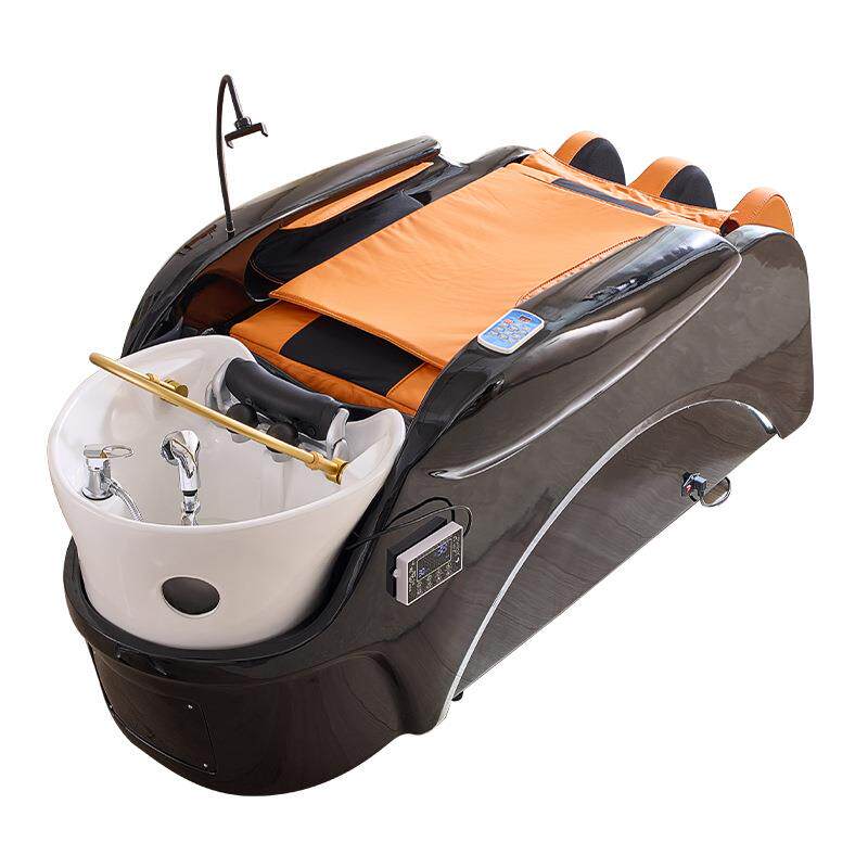 高端网红潮店多功能豪华全身全自动头等太空舱智能电动按摩洗头床