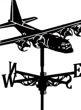 风向标铁艺金属不锈钢公鸡工艺品花园装饰庭院风吹摆件欧式装饰