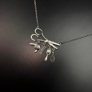 and cut blow项链 Wash Vintage古著