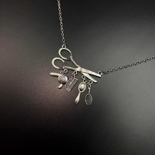 Vintage古著 Wash, cut and blow项链