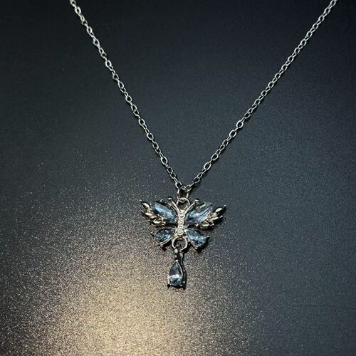 Vintage古着 Butterfly Drop Glow项链