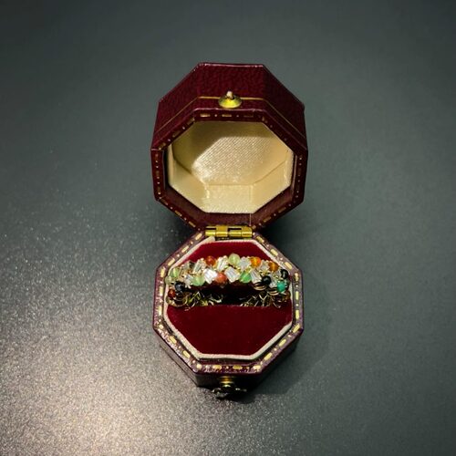 Vintage古着 Tourmaline Clusters戒指