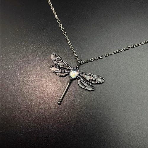 Vintage古着 Moonlight Dragonfly项链