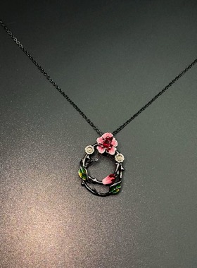 Vintage古着 Nocturnal Rose项链