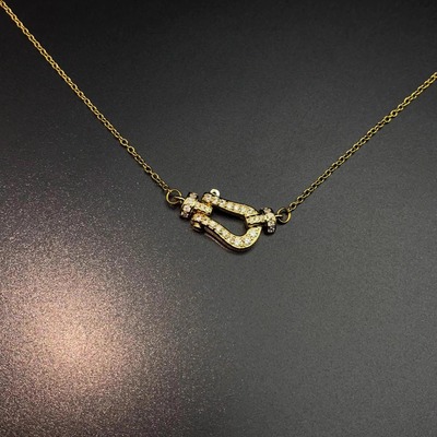 Vintage古着 Horseshoe buckle项链