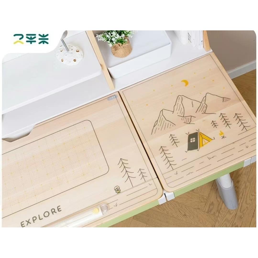 适合2平米学习桌梦境/进取/新探索家学生学习画画定制太空图桌垫