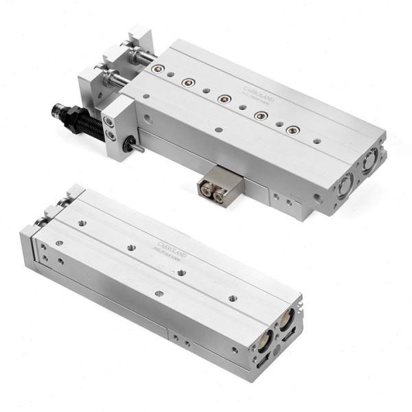 JHLQ20系列磁性双轴双活塞杆气动滑台气缸 缸径20mm行程10-150mm