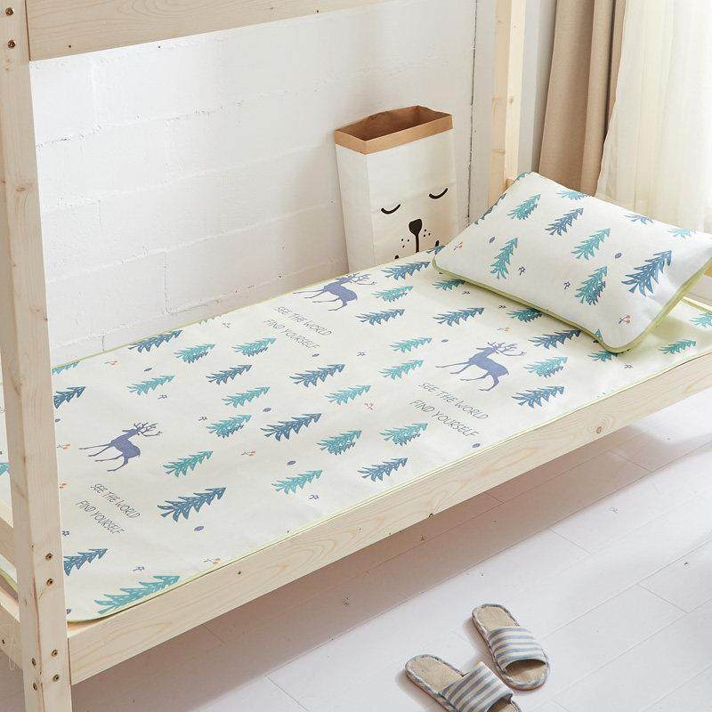 凉席夏季单人学生宿舍藤席凉席0.9m床可水洗可折叠1米草席1.2席子,床上用品,冰丝席,淘宝优惠券,粉丝福利购,淘宝优惠卷