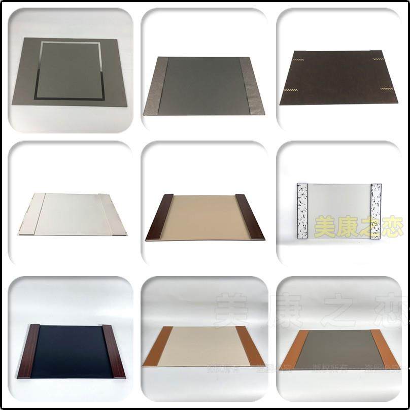 现代简约轻奢编织纹皮革大书桌垫家具样板间办公室书房软装饰摆件,家居饰品,装饰摆件,淘宝优惠券,粉丝福利购,淘宝优惠卷