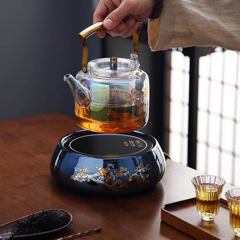 品陶堂静音电陶炉莺歌茶炉烧水茶炉玻璃壶专用电陶炉无辐射煮茶炉