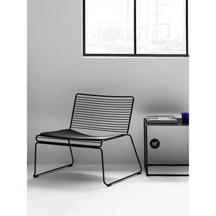 北欧ins椅子轻奢铁艺现代餐椅简约户外阳台休闲网红家用桌椅家具