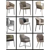 北欧户外藤编藤椅桌椅餐桌椅露台茶几三件套庭院室外阳台组合酒店