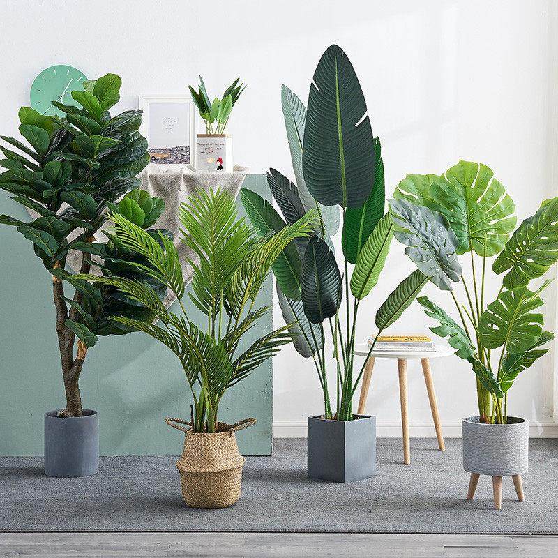 芈阳 北欧仿真植物盆景 旅人蕉落地室内客厅橱窗装饰摆件盆栽绿植,家居饰品,仿真植物盆景,淘宝优惠券,粉丝福利购,淘宝优惠卷