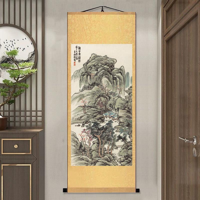 陈师曾名家字画国画花鸟彷古字画风水名家挂画送客户壁画办公室画