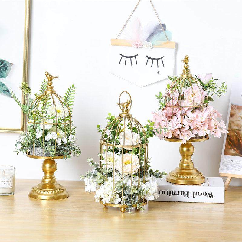 北欧铁艺烛台复古婚庆摆台家居桌面玄关创意工艺品装饰摆件摆饰,家居饰品,装饰摆件,淘宝优惠券,粉丝福利购,淘宝优惠卷