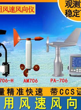 宁禄AM706塔吊内河远洋船用固定式液晶风速风向仪测量传感器带CCS