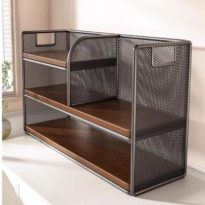 桌面置物架餐桌上水杯收纳层架零食架子客厅厨房台面多层整理架移