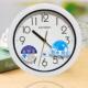 防潮防水挂钟浴室钟厨房钟表静音客厅创意卧室壁钟现代简约金钟宝