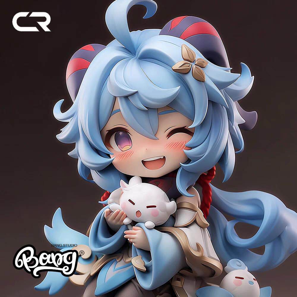 原神游戏周边Q版小甘雨可爱摆件模型送朋友男生生日礼物公仔雕像