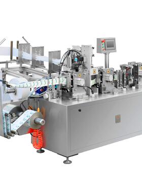 全自动70度消毒酒精棉片生产包装机 一次性酒店餐饮湿巾包装机