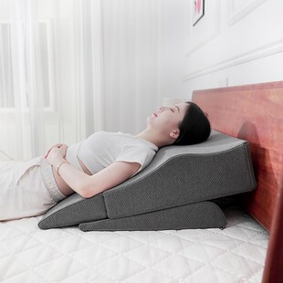 胃食管防反流斜坡枕神器靠垫防胃酸胆汁反酸烧心枕床头抬高斜坡垫